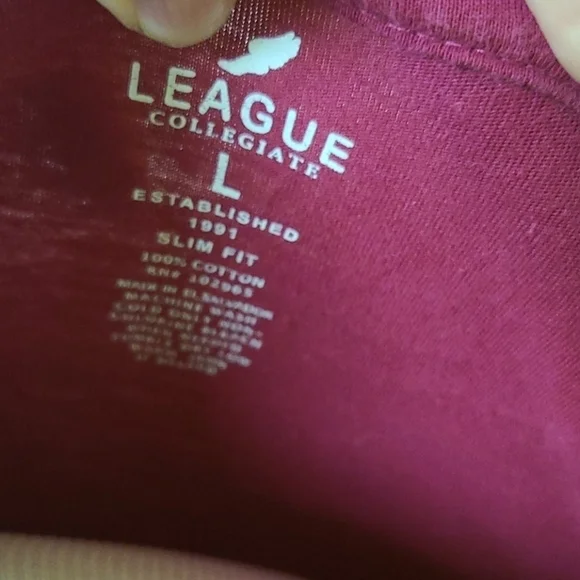 Stony Brook University tee slim fit L - Picture 5 of 5